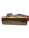 Kelly Wynne Gold, Pink, Blue Rubber Woven Strap Metallic Zip Top Shoulder Bag Gold, Pink, Blue / S