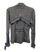 Lululemon Size 6 Gray & White Nylon & Lycra Long Sleeve Speckled Zip Up Jacket Gray & White / 6