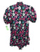 S/W/F Size XS Navy Blue, Pink & Multi Linen floral print Smocked Neck Romper Navy Blue, Pink & Multi / XS