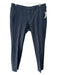 Boss Size 48 Navy Cotton Blend Solid Khakis Men's Pants Navy / 48