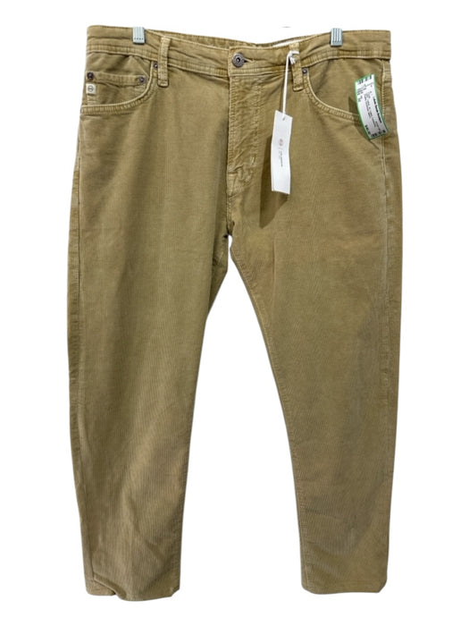 AG NWT Size 32 Yellow Cotton Cordouroy Khakis Men's Pants Yellow / 32