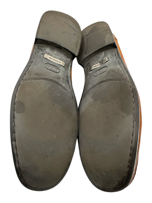 Magnanni Shoe Size 9 Brown Leather Horsebit Men's Shoes Brown / 9