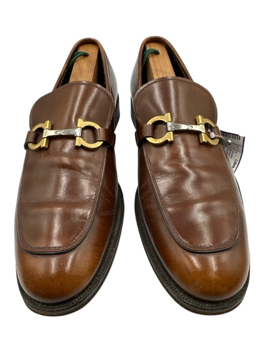 Salvatore Ferragamo Shoe Size 8 Brown Leather Horsebit Men's Shoes Brown / 8