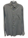 Peter Millar Size S White, Blue & Purple Nylon Plaid Men's Long Sleeve Shirt White, Blue & Purple / S