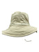 RAHI Beige Cotton Wide Brim Sun Hat Hat Beige / One Size