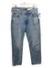 Rag & Bone Size 28 Light Wash Cotton Denim Mid Rise Whiskering Straight Jeans Light Wash / 28