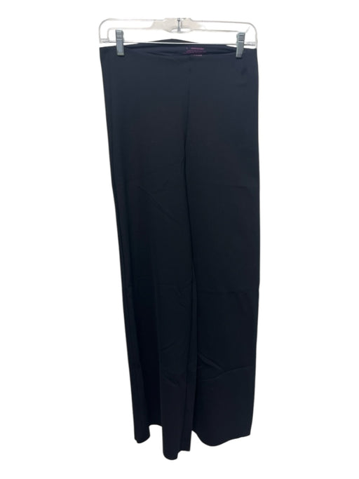 Commando Size L Black Polyamide High Rise Wide Leg Pants Black / L