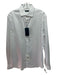 Saks Fifth Ave NWT Size 15.5 White Cotton Blend Solid Men's Long Sleeve Shirt White / 15.5
