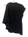 KZ_K STUDIO Size XS Black Polyester Asymmetric Sleeve Design high neck Top Black / XS
