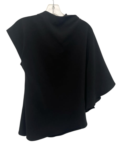 KZ_K STUDIO Size XS Black Polyester Asymmetric Sleeve Design high neck Top Black / XS