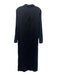 XiRENA Size S Black Cotton Button Up Collar Long Sleeve Maxi Dress Black / S