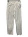 Mother Size 25 Ivory White Cotton Blend High Rise Zip Fly Wide Leg Jeans Ivory White / 25