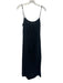 The Group Size XS Black Linen Blend trapeze Pockets Maxi Dress Black / XS