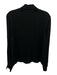 Contraire Louis Feraud Size S Black Semi Sheer Long Sleeve Button Down Top Black / S