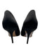 Paris Texas Shoe Size 41 Black Satin High Heel Pointed Toe Pumps Black / 41