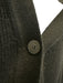 Hermes Size 36 Black Cashmere Sleeveless Knit Vest Buttons Sweater Black / 36