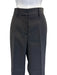 Heirlome Size 2 Black Wool & Silk Trouser Mid Rise Zip Fly Straight Pants Black / 2