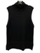 Babaton Size S Black Wool Mock Neck Knit Sleeveless Sweater Black / S