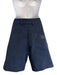 Louis Vuitton Size 46 Navu Blue & Orange Cotton High Rise Monogram Shorts Navu Blue & Orange / 46