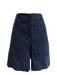 Louis Vuitton Size 46 Navu Blue & Orange Cotton High Rise Monogram Shorts Navu Blue & Orange / 46