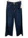 TWP Size 25 Dark Wash Cotton Mid Rise Zip Fly Wide Leg Jeans Dark Wash / 25