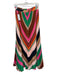 Maeve Size 4 Pink & Multi Polyester Zip & Hook Closure Maxi Skirt Pink & Multi / 4