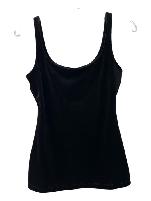 Susana Monaco Size S Black Polyester Velvet Sleeveless Top Black / S