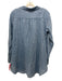 CP Shades Size S Chambray Cotton Pockets Long Sleeve Dress Chambray / S