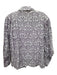 Thierry Colson Size XS Purple & White Cotton Long Sleeve Floral Top Purple & White / XS