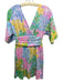Lilly Pulitzer Size XS Yellow, Pink, Multi Rayon & Elastane 1/2 Sleeve Dress Yellow, Pink, Multi / XS