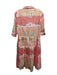 Dizzy Lizzie Size S Pink, Yellow, White Cotton Short Sleeve Abstract Print Dress Pink, Yellow, White / S