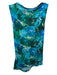 Ulla Johnson Size P Blue, Green, Multi Lyocell Sleeveless Abstract Print Top Blue, Green, Multi / P