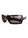 Chanel Black Plastic Brown Gradient Interlocking CC No Case Incl. Sunglasses Black