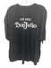Nahmias Size XL Black Cotton Short Sleeve Logo T Shirt Top Black / XL
