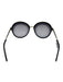 Kate Spade black & gold Acetate Metal Circle Sunglasses Black & Gold
