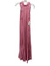 Loretta Caponi Firenze Size M Pink & White Sleeveless Stripe Tent Style Dress Pink & White / M