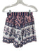 Charina Sarte Size XS Blue, Red, White Cotton Long Sleeve Buttons Short Set Blue, Red, White / XS