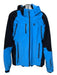 Spyder Size M Blue & Black Nylon hood Men's Jacket M