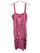 Antonio Melani Size 10 Bubblegum Pink Linen & Rayon Sleeveless Cut Outs Dress Bubblegum Pink / 10