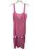 Antonio Melani Size 10 Bubblegum Pink Linen & Rayon Sleeveless Cut Outs Dress Bubblegum Pink / 10