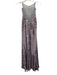 Rebecca Taylor Size 12 Blue, Red, White Silk Sleeveless Floral Print Midi Dress Blue, Red, White / 12