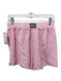 Daily Drills Size M Ballet Pink Linen Blend Elastic Waist Logo High Rise Shorts Ballet Pink / M