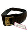 Suzi Roher Brown Suede Gold Tone Hardware Turn Lock Closure Elastic Back Belts Brown / S