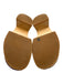 Swedish Hasbeens Shoe Size 39 Cognac Brown Leather Upper Croc Embossed Mules Cognac Brown / 39