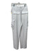 Beach Riot Size M White Polyester Blend Elastic Drawstring Textured Cargo Pants White / M