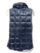 My Anorak Size S Black Nylon Duck Down Quilted Tie Waist Vest Black / S