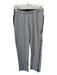 Standard James Perse Size 0 Gray Cotton Blend Elastic Waist Side Stripe Pants Gray / 0