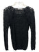 Isabel Marant Etoile Size 40 Black cotton & polyamide Crochet Lace Stretch Top Black / 40