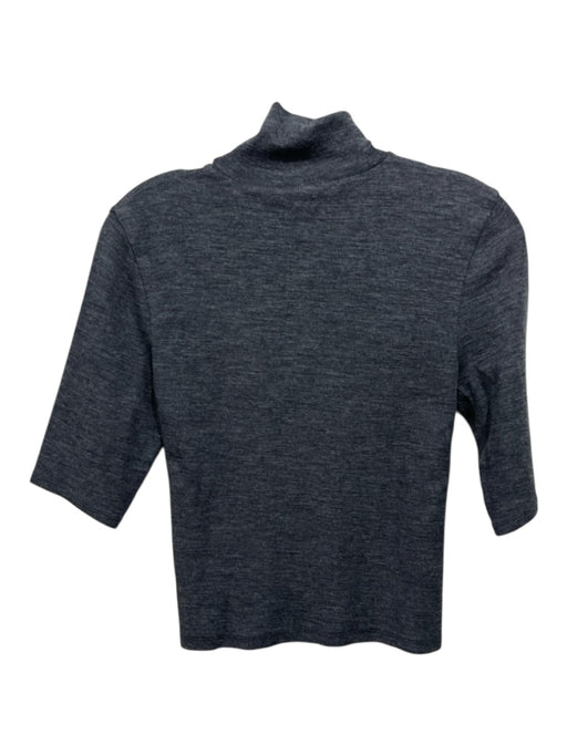 Vince Size M Gray No Fabric Tag Long Sleeve Heathered turtle neck Top Gray / M