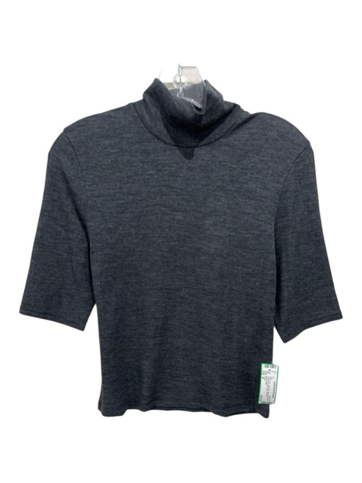 Vince Size M Gray No Fabric Tag Long Sleeve Heathered turtle neck Top Gray / M